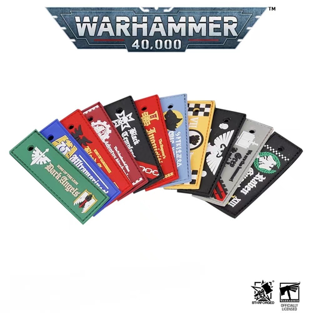 Starforged lmperial Armed Forces Morale Patches hook&loop closure Warhammer 40K