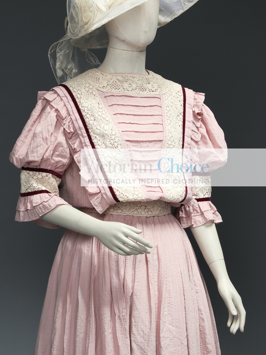 Edwardian Vintage Downton Abbey Titanic Garden Dress Wedding Dress Theater 207