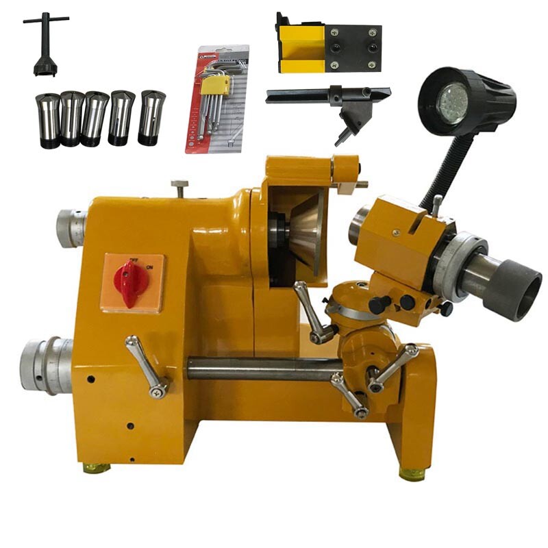 Enhanced 5C Universal Cutter Grinder Machine W/5 Collet 5200RPM Speed Sharpen