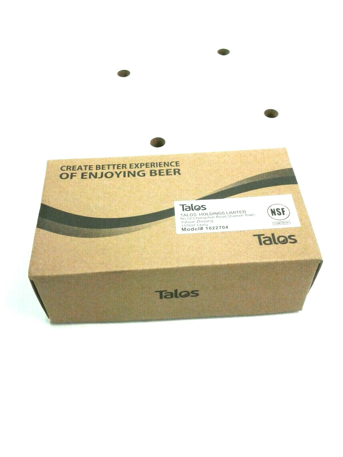 Talos 1022704 Beer Tap Keg Coupler Stainless Steel Probe