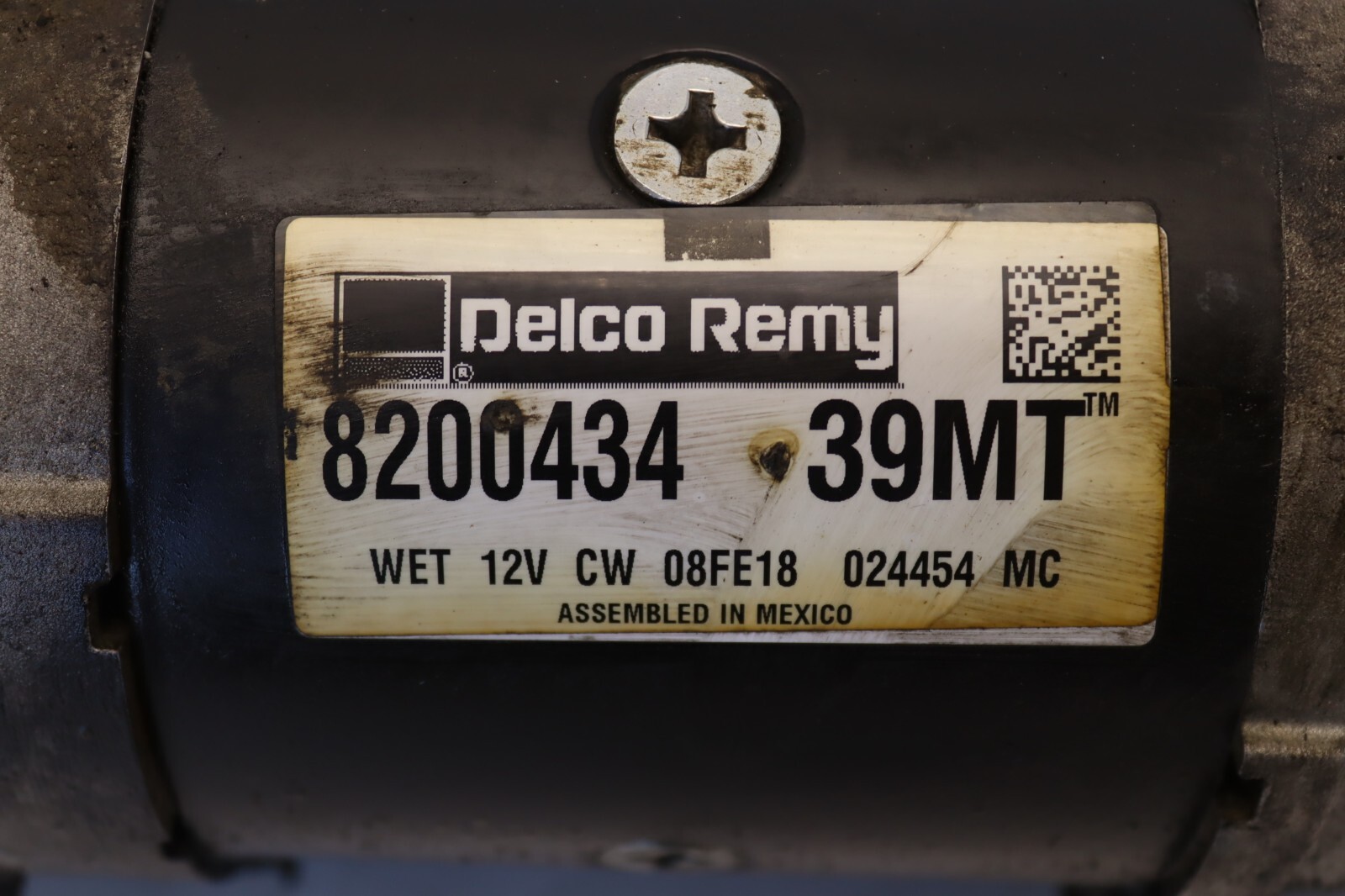 2008-2017 FREIGHTLINER CASCADIA 125 STARTER MOTOR DELCO REMY 8200434 39MT OEM