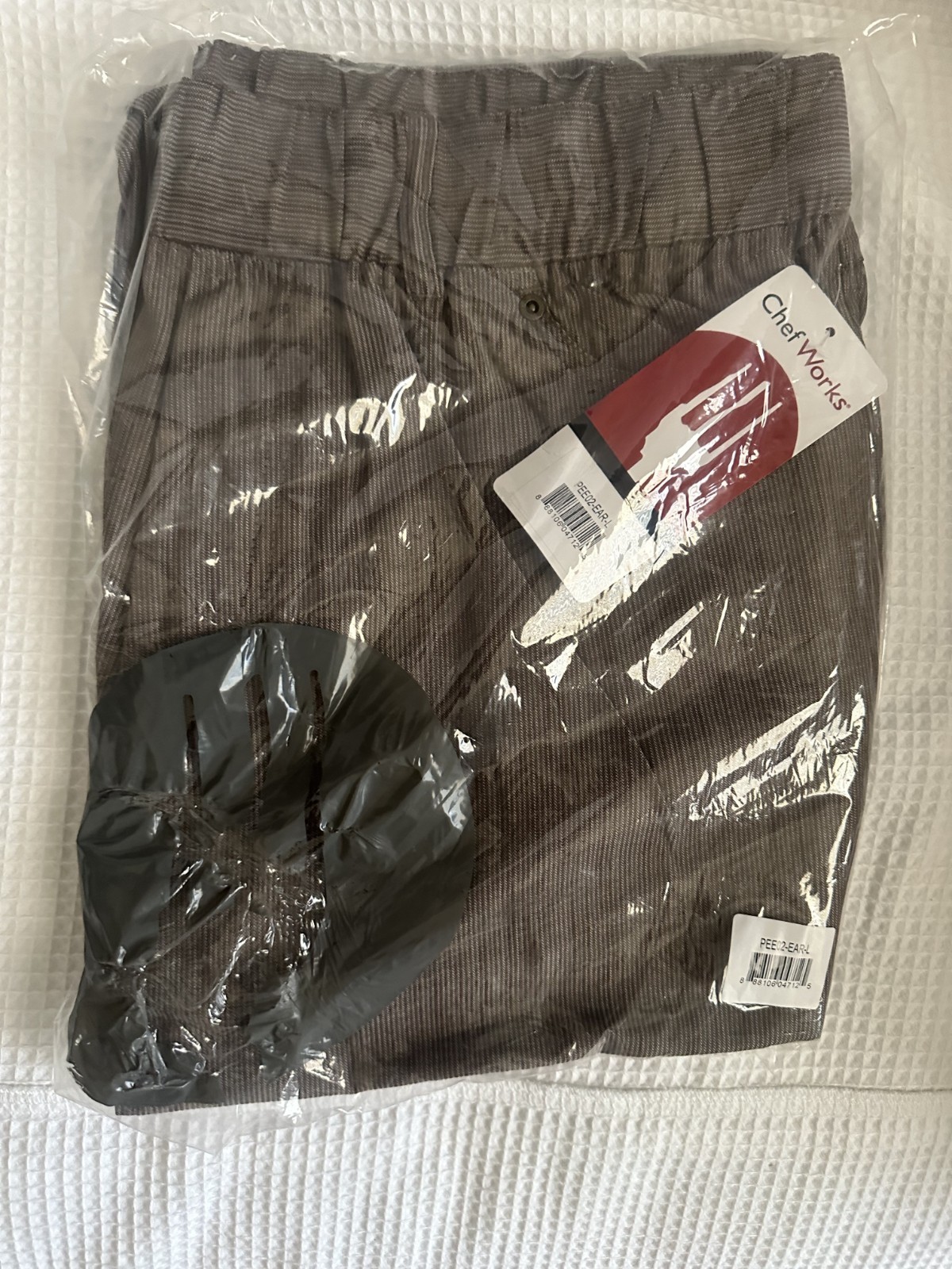 NEW! Genuine! Chef Works Professional Men EARTH Chef Pants L PEE02-EAR-L