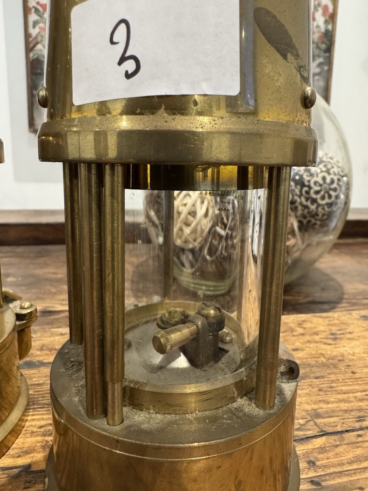 3 X Almost Identical Eccles Safety Lamps by The Protector Lamp Lighting Type 6