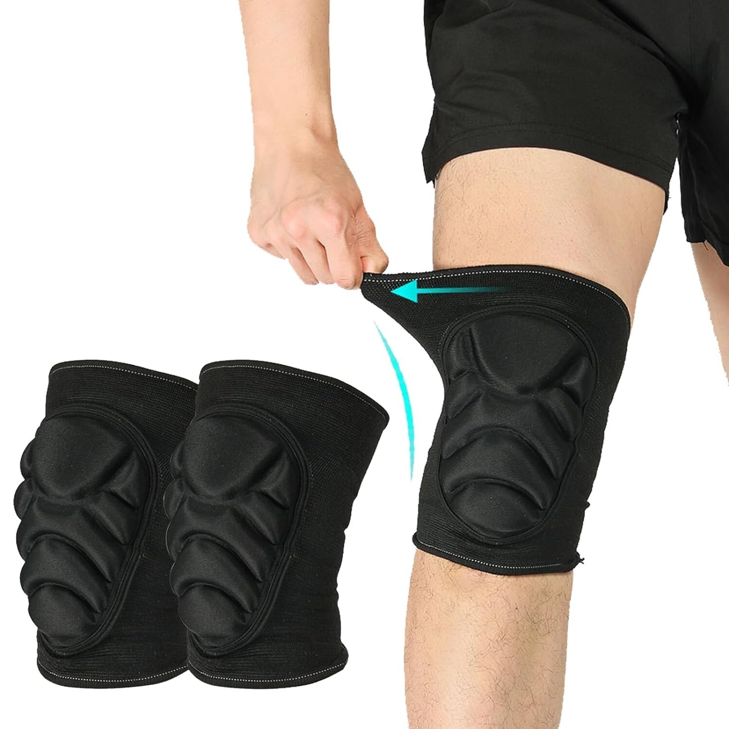 Multi-functional Sport Drop Knee Pads for Cycling Skiing Snowboarding Skating US