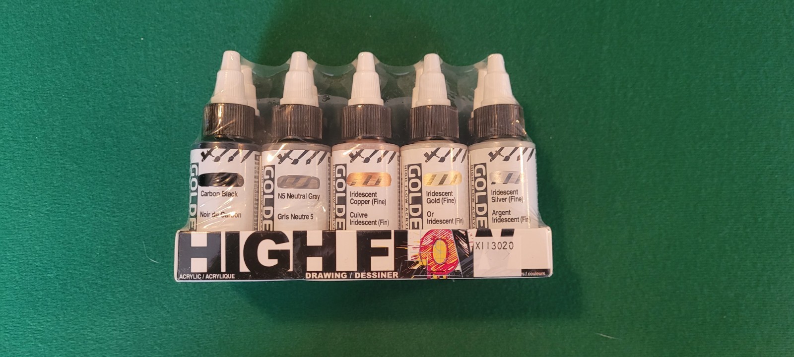 GOLDEN High Flow Acrylics-1 Fl oz-Pack Of 10