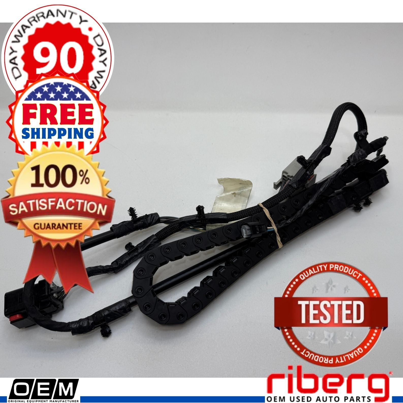 68211876AA OEM MOPAR 13-14 Routan Sliding Door Right Wire Track TESTED