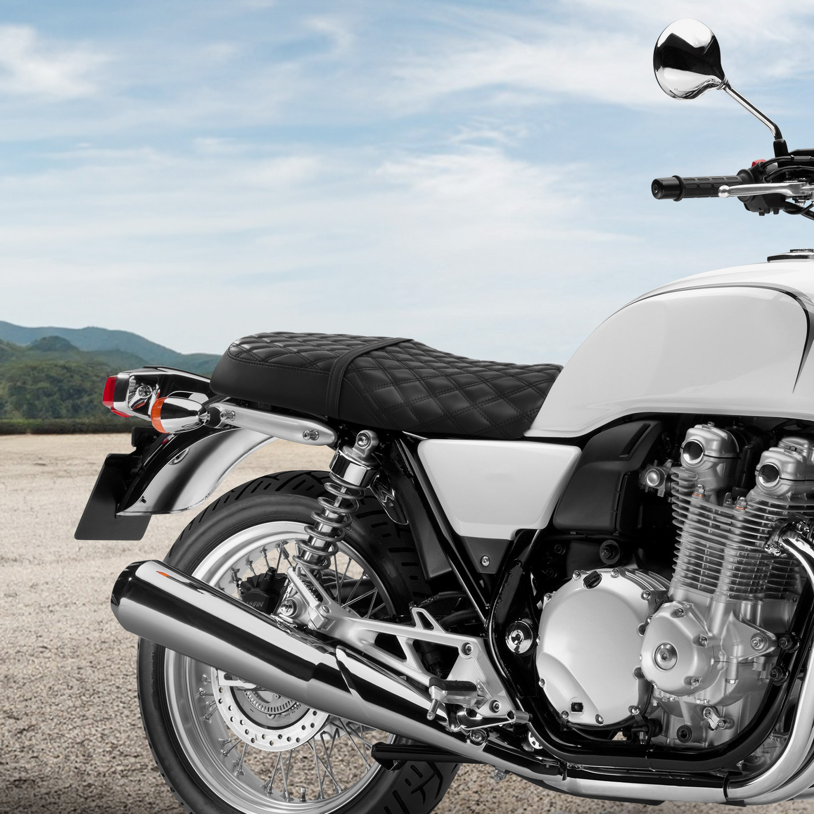 Black Driver & Passenger Seat Fit For Honda CB1100 2010-2024 2011 2012 2013 2014