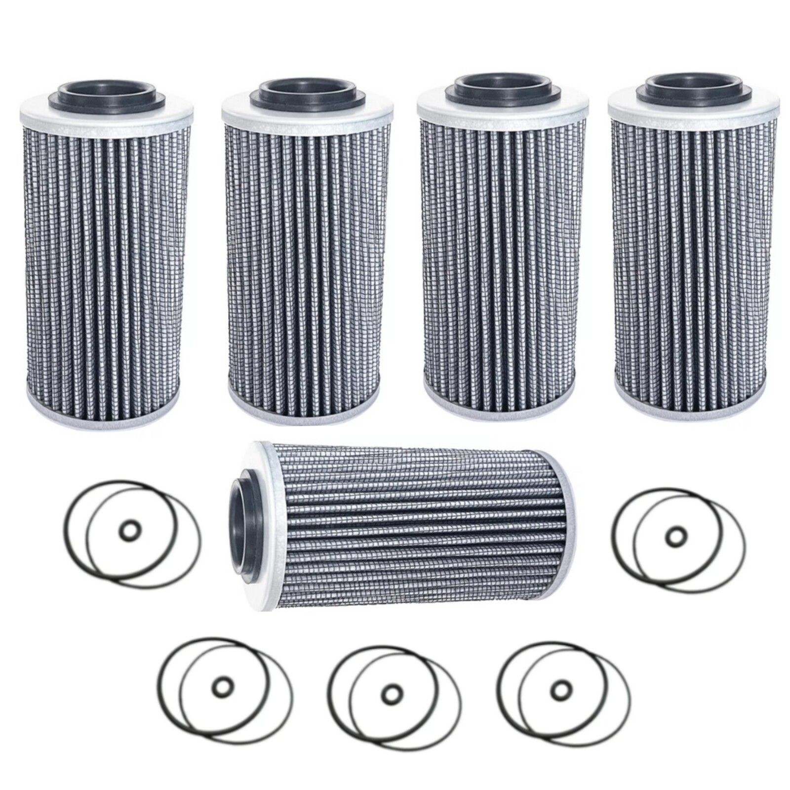 420956744 Oil Filter W/O-rings For Sea-Doo BRP 130hp 300hp GTI RXT RXP GTX 5Pcs