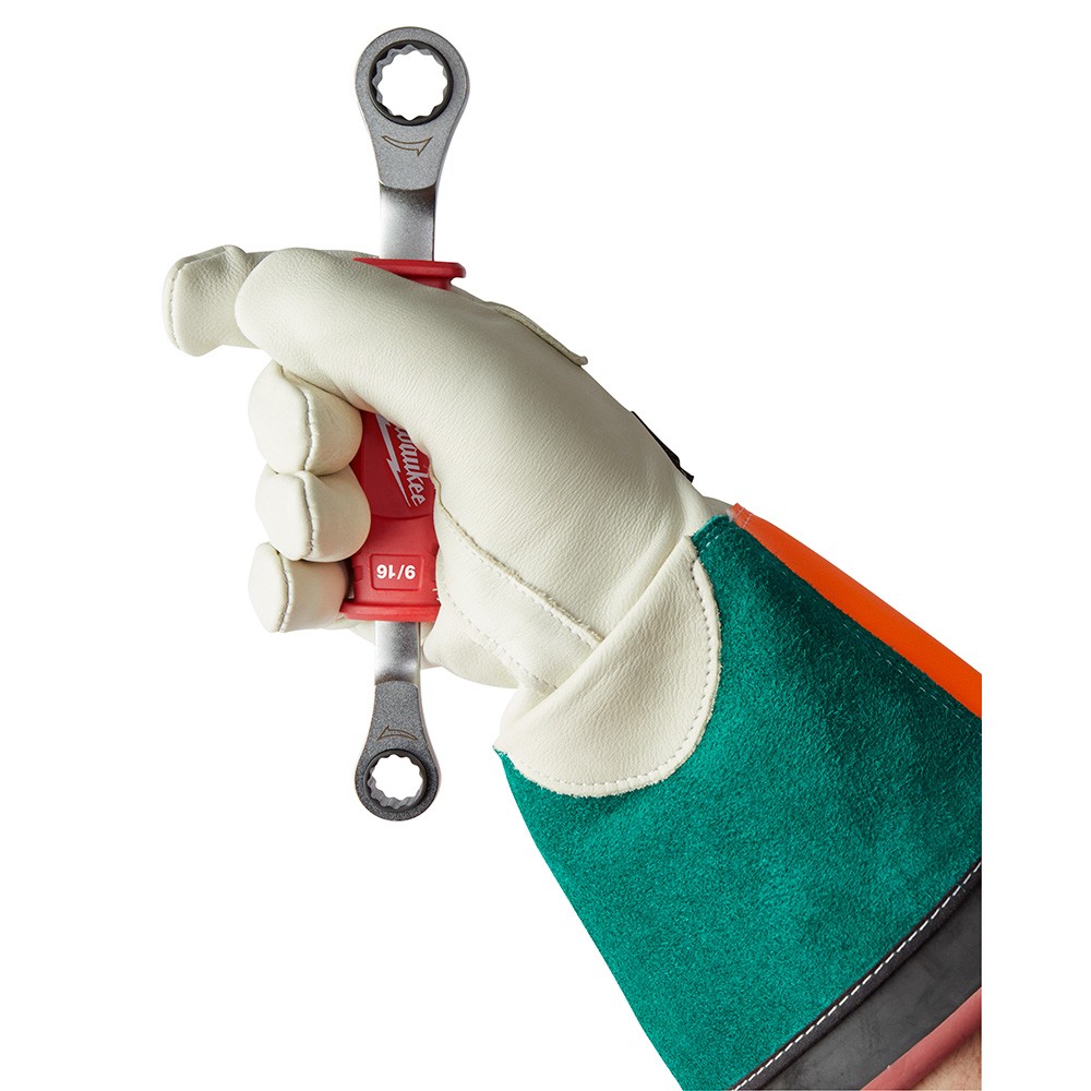 Milwaukee Lineman s 2-in-1 Insulated Ratcheting Box Wrench #48-22-9211