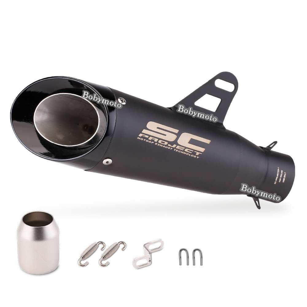 Full System Exhaust Muffler Header Tips Pipe Fits Yamaha MT-07 YZF R7 2014-2025