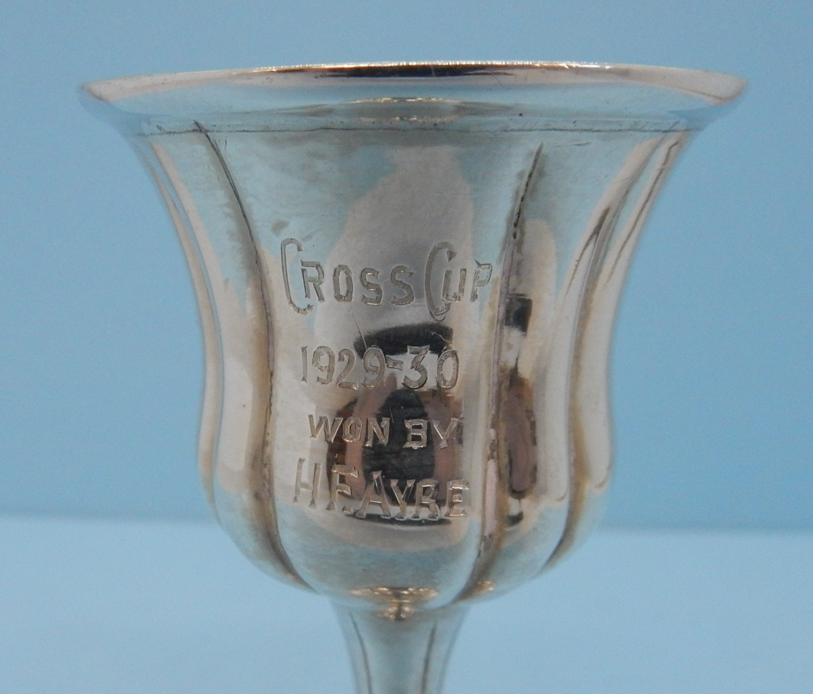 VICTORIAN Solid SILVER Gilt Travelling Communion CHALICE Cronin & Wheeler 1850