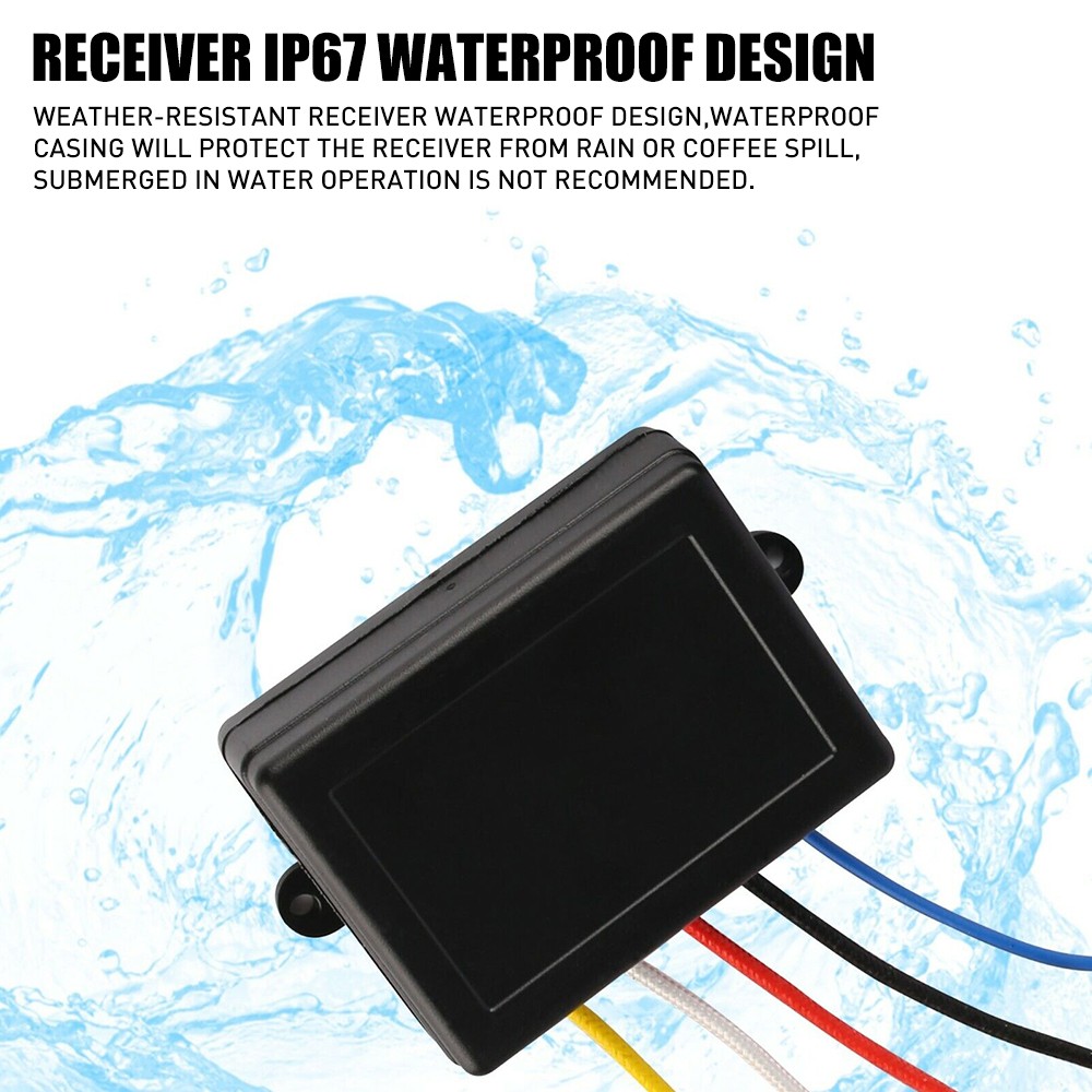 Wireless Winch Remote Control Kit DC12V Switch Handset for Jeep ATV SUV Truck V