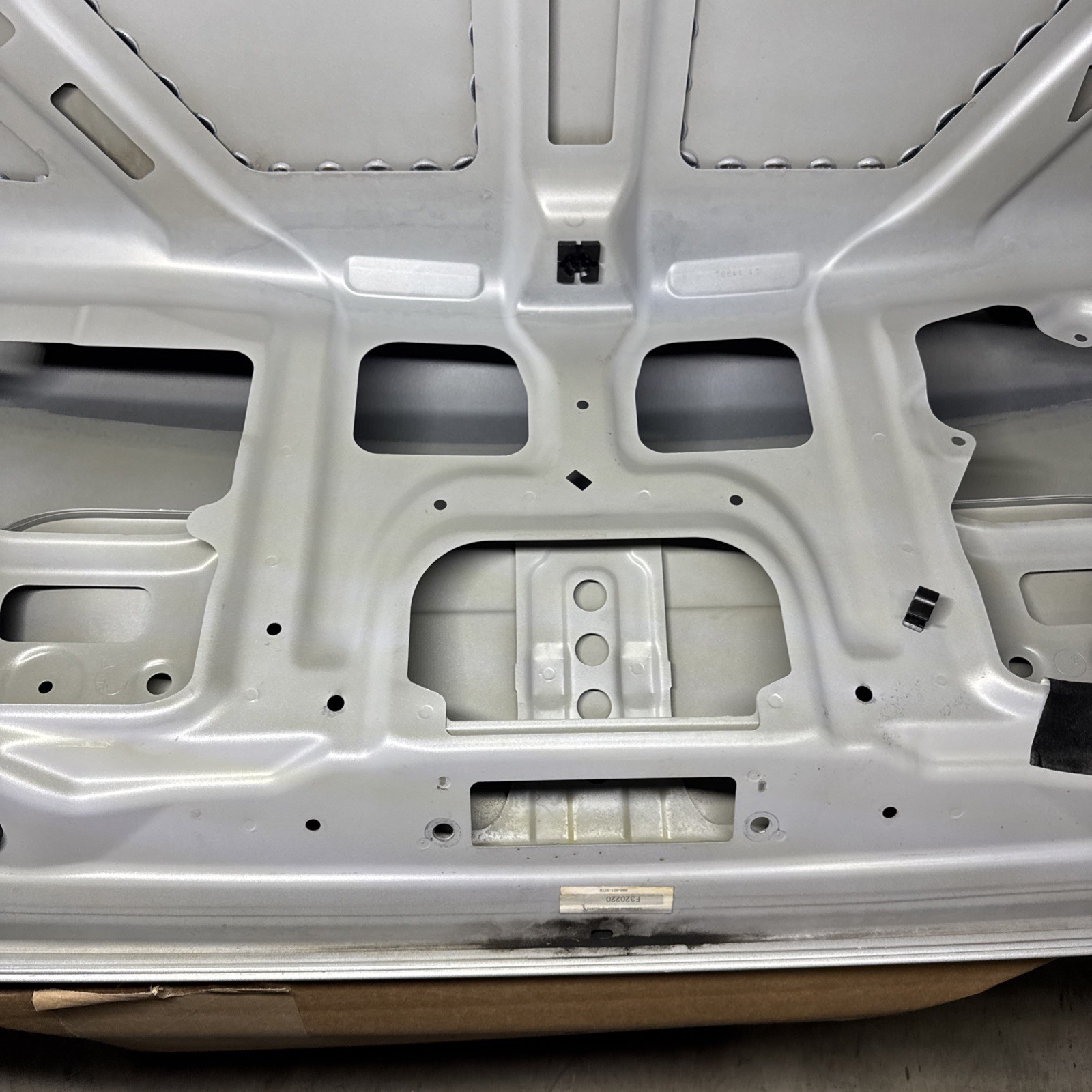 09-17 BMW F10 F18 Rear Trunk Lid Shell Panel Silver OEM