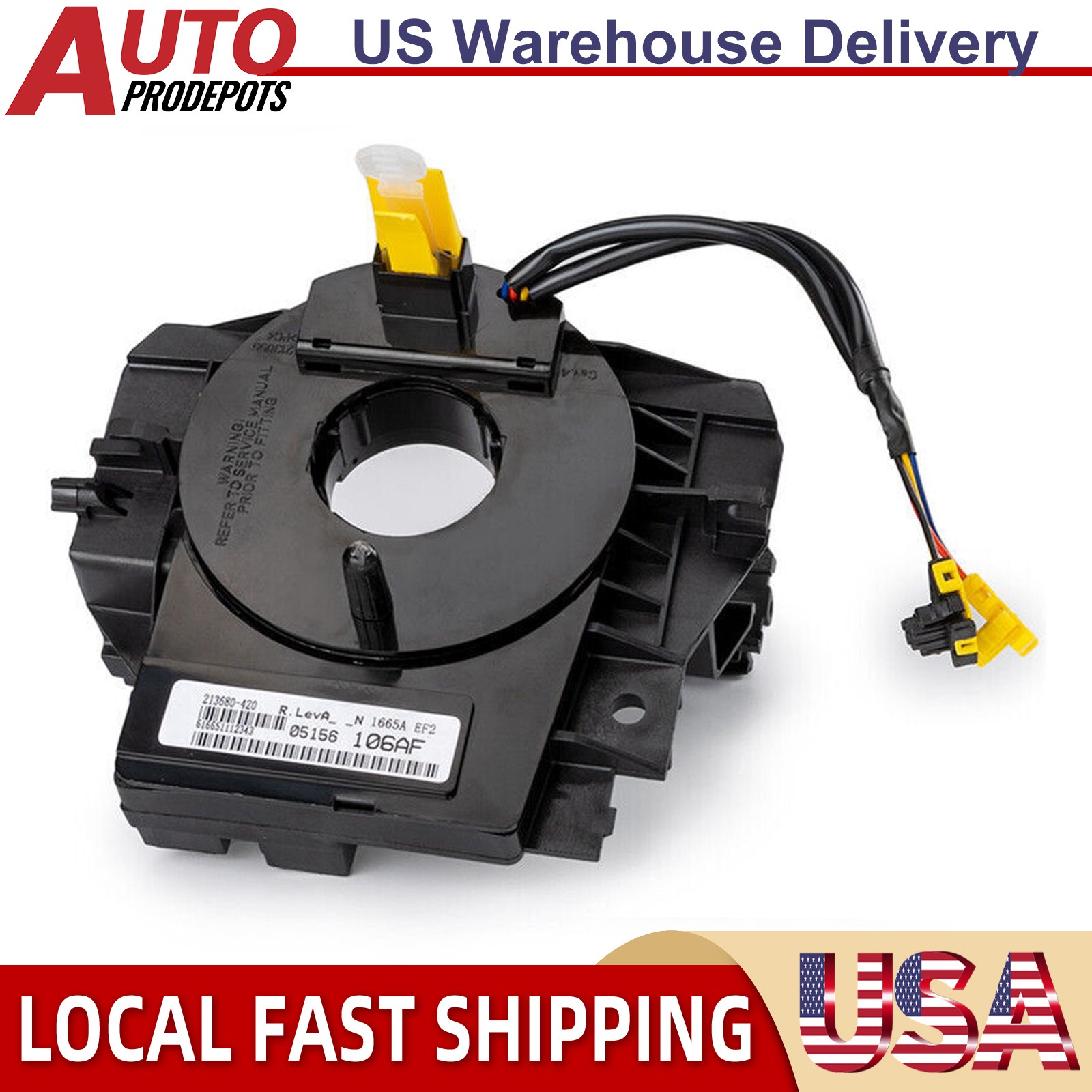 Steering Wheel Clock Spring with Angle Sensor for Jeep Chrysler Dodge 5156106AF