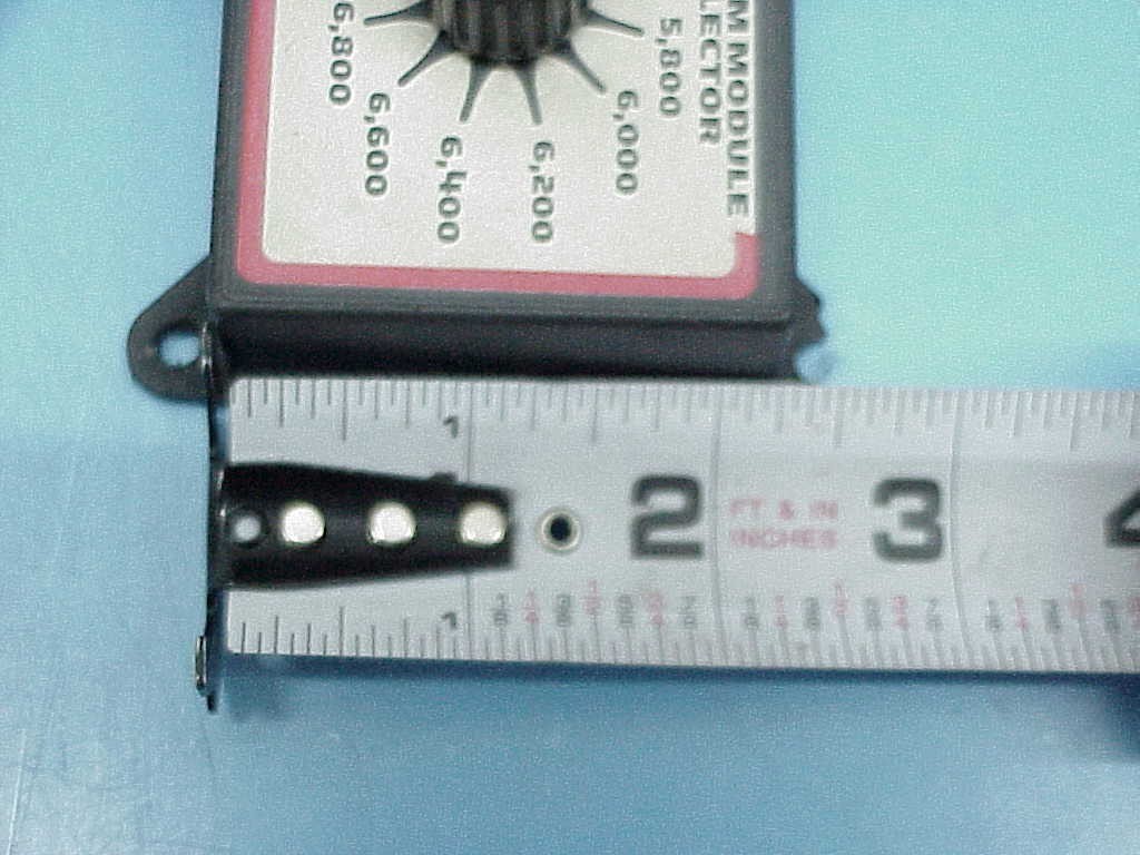 MSD RPM Module Selector Box #8671 NASCAR Xfinity 4600 TO 6800 RPM