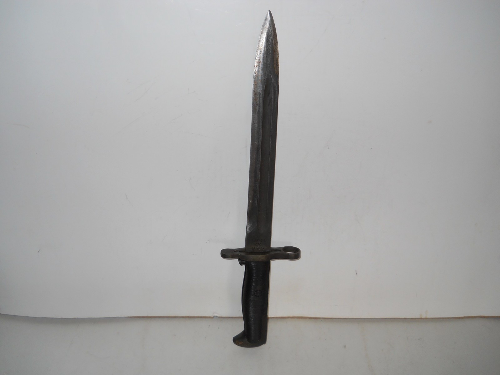 VINTAGE M1 GRAND U.F.H. FLAMING BOMB U.S. BAYONET W/FLAMING BOMB SCABBARD(NICE)