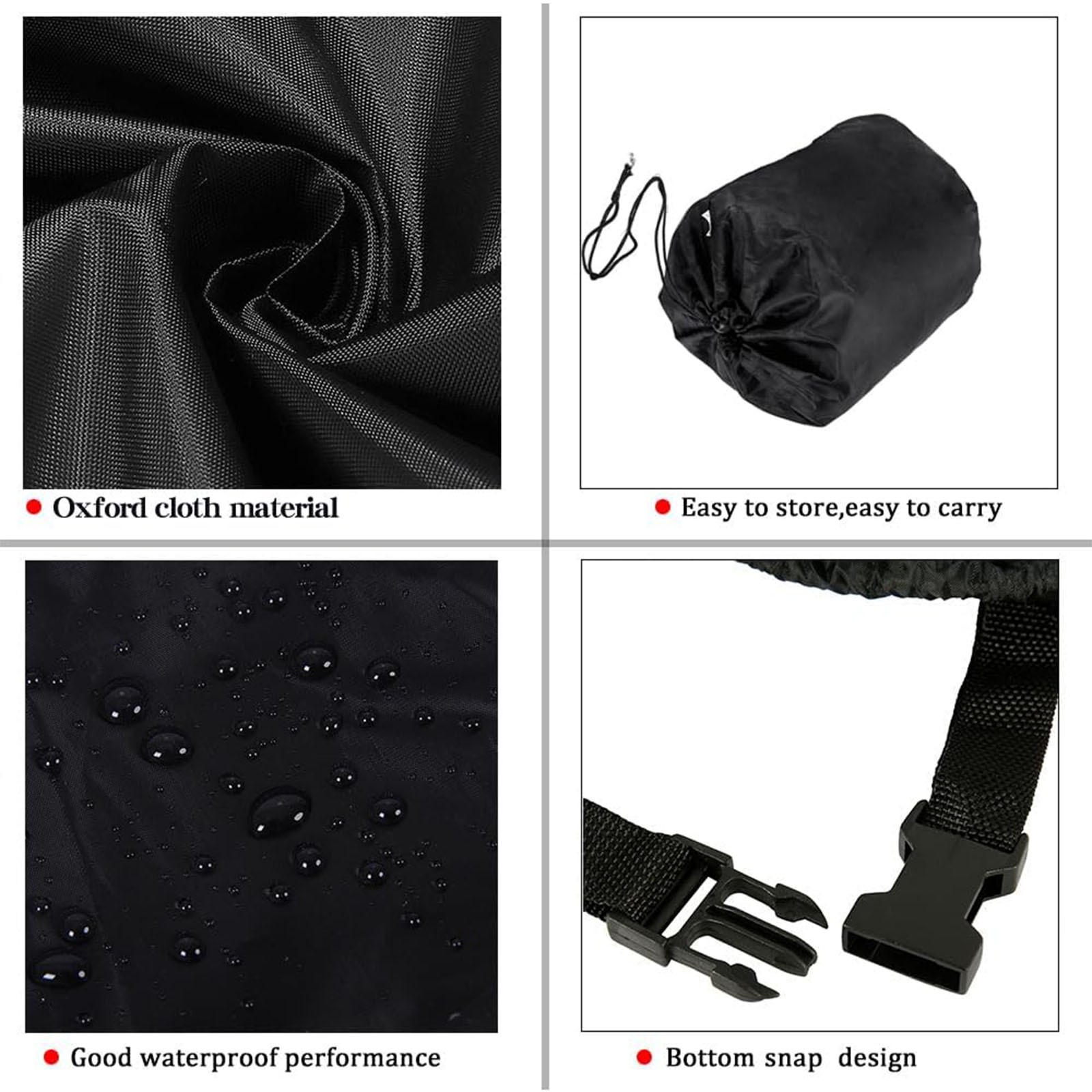 Heavy Duty Patio Furniture Cover Waterproof Outdoor Table Protector 108*82*28in