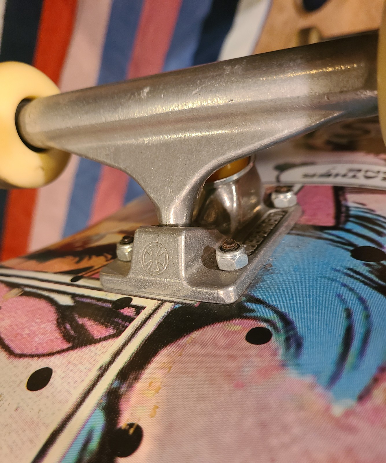 Wasted Youth Pop Art Skateboard Complete 31” x 8.5” Independent Trucks