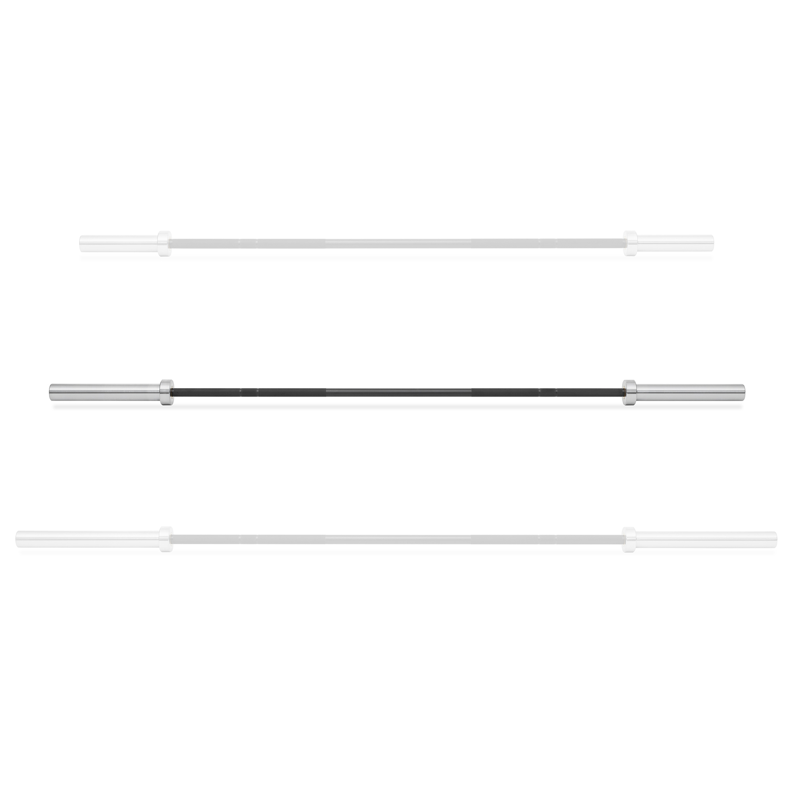 Philosophy Gym Olympic Barbell - 72"/80"/86" Weightlifting & Powerlifting 2" Bar