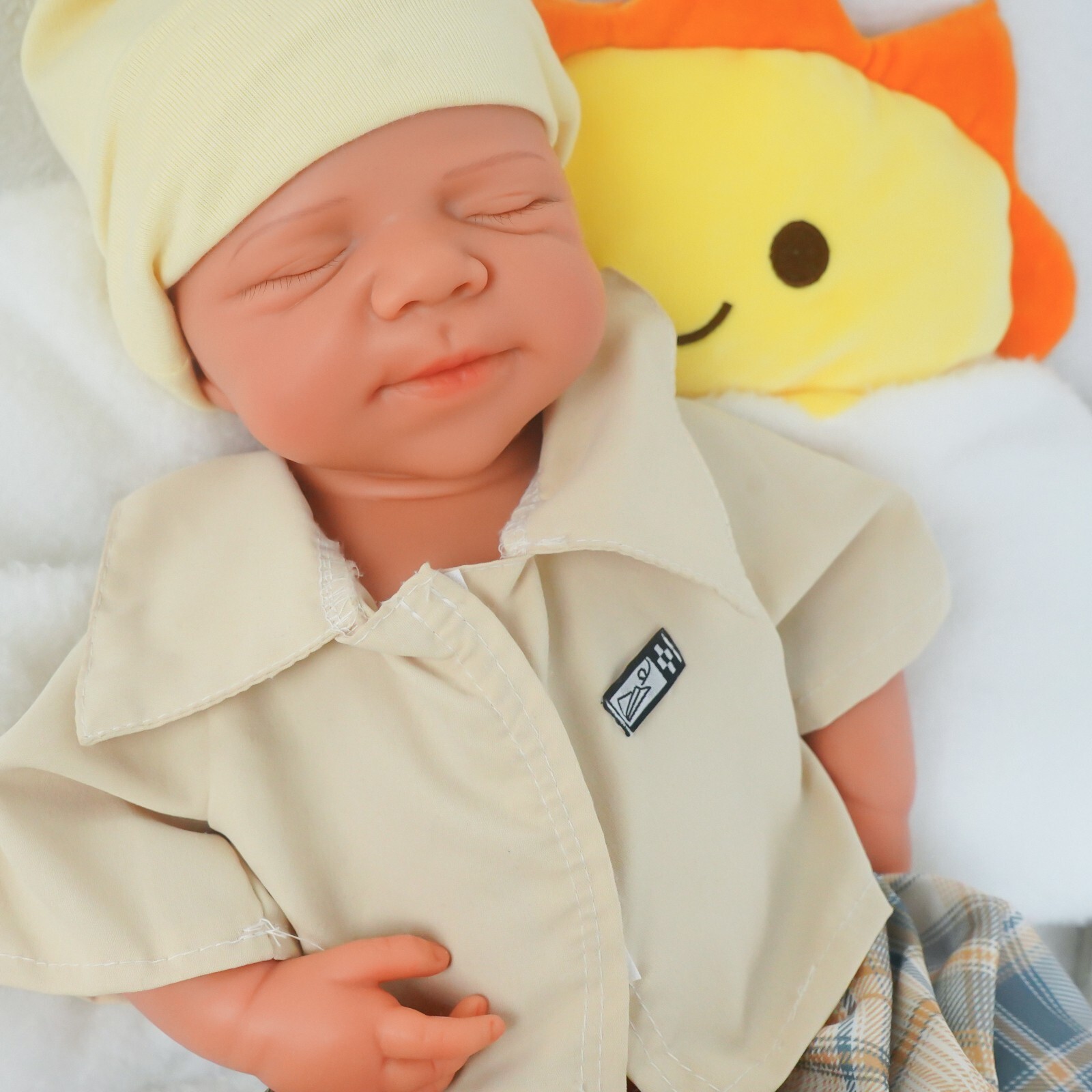 19.68'' solid silicone doll silicone reborn doll silicone boy doll toys gifts
