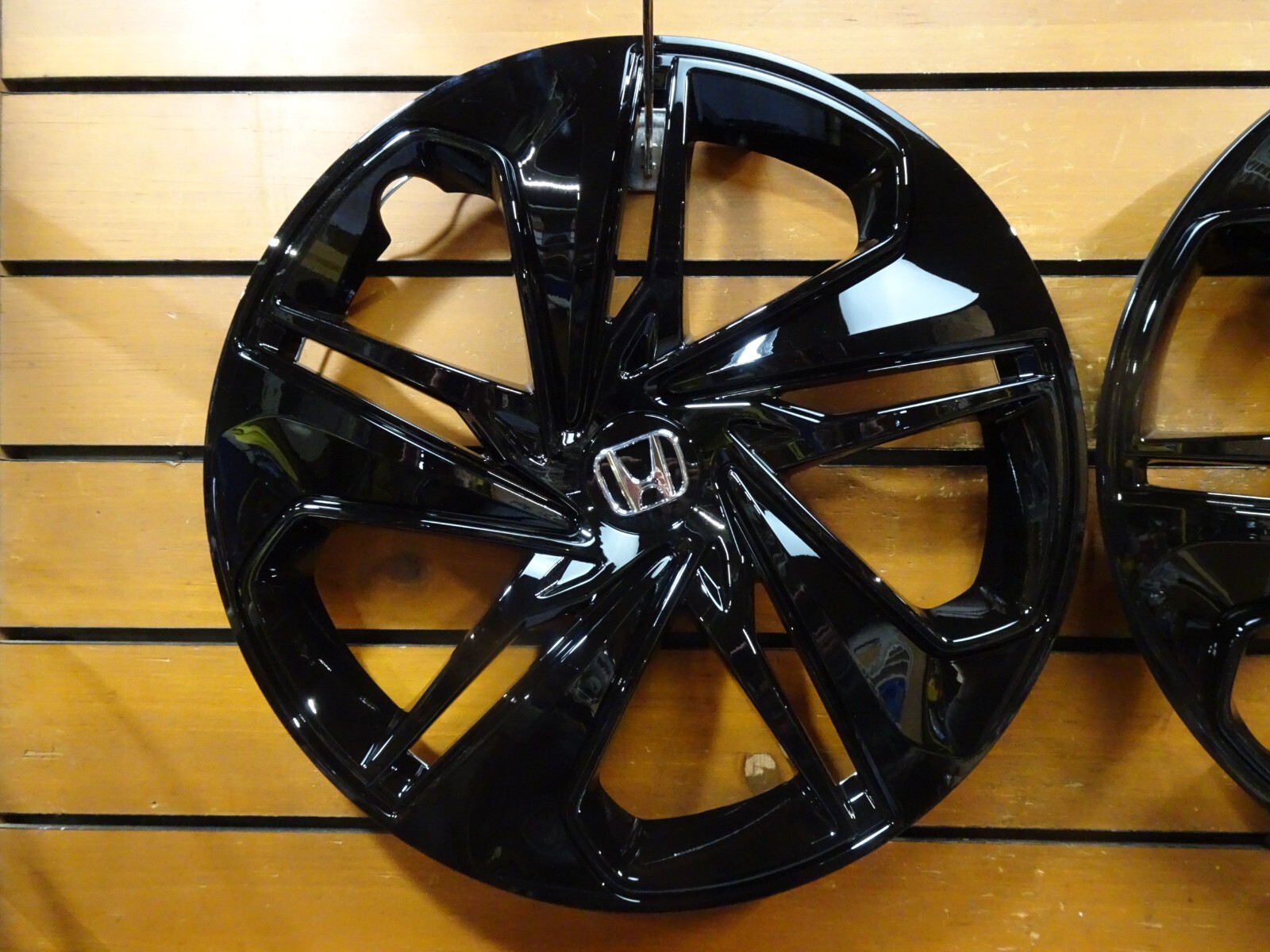 NEW Set Fits 2019 2020 2021 Honda Civic 16" BLACK Hubcaps Wheel Covers 55103