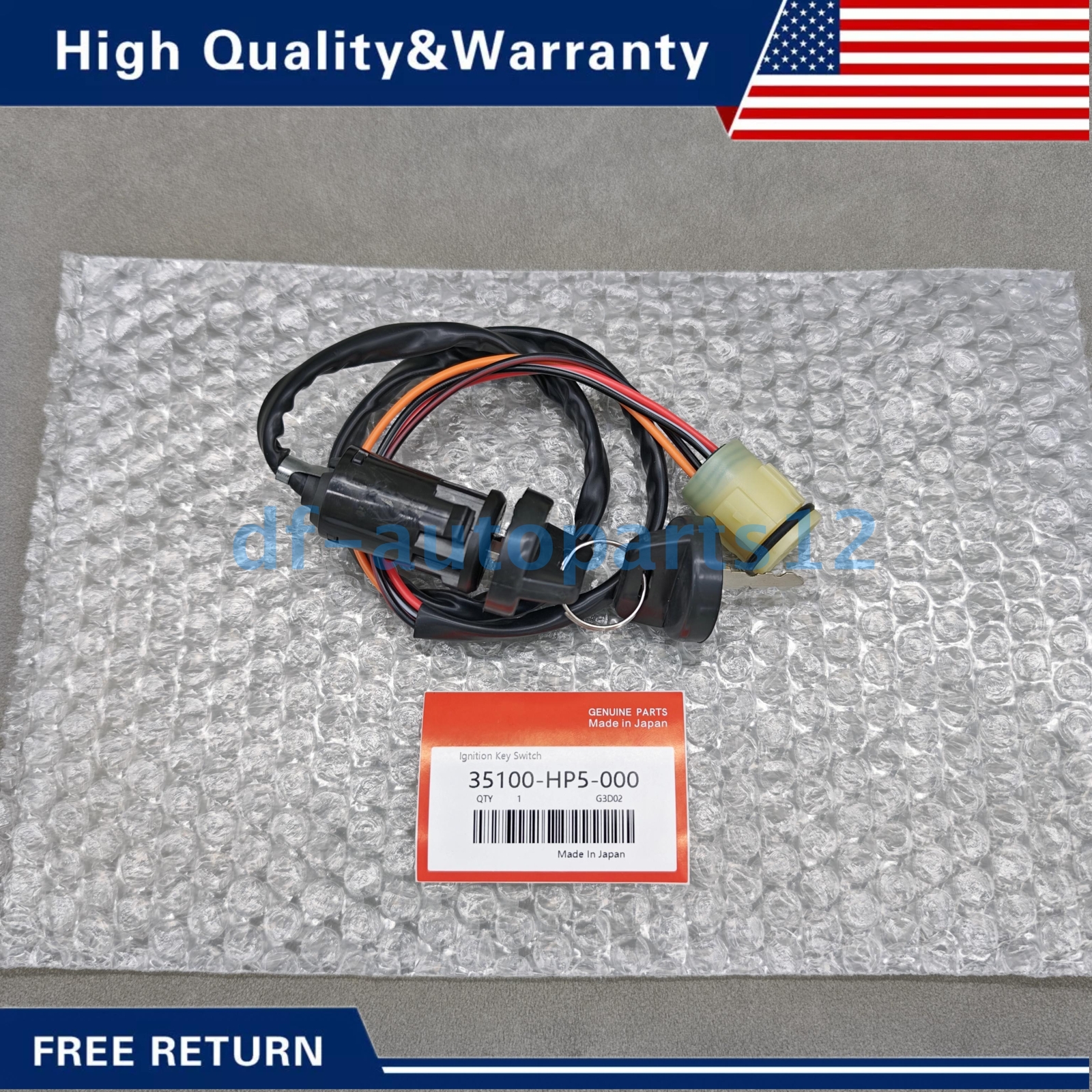 OEM Ignition Key Switch For Honda Rancher 420 TRX420FE1 TRX420FM1/M2 15-24