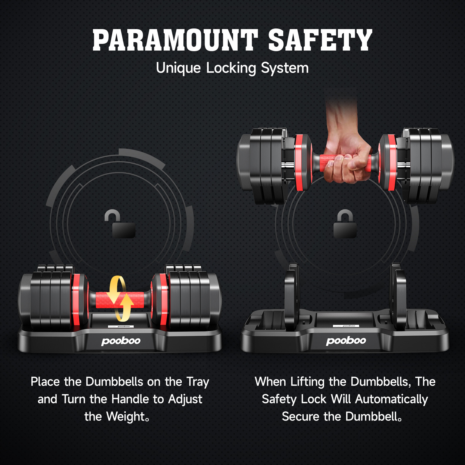 Adjust Dumbbell Set Adjustable Weight Dumbbell Set body Fitness Workout 25*2