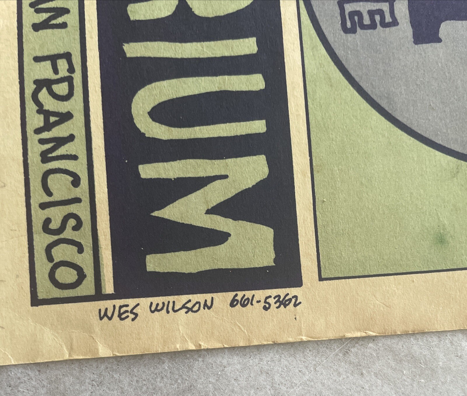 1966 Grateful Dead, Quicksilver, Mothers Of Invention, BG-9 Fillmore Poster