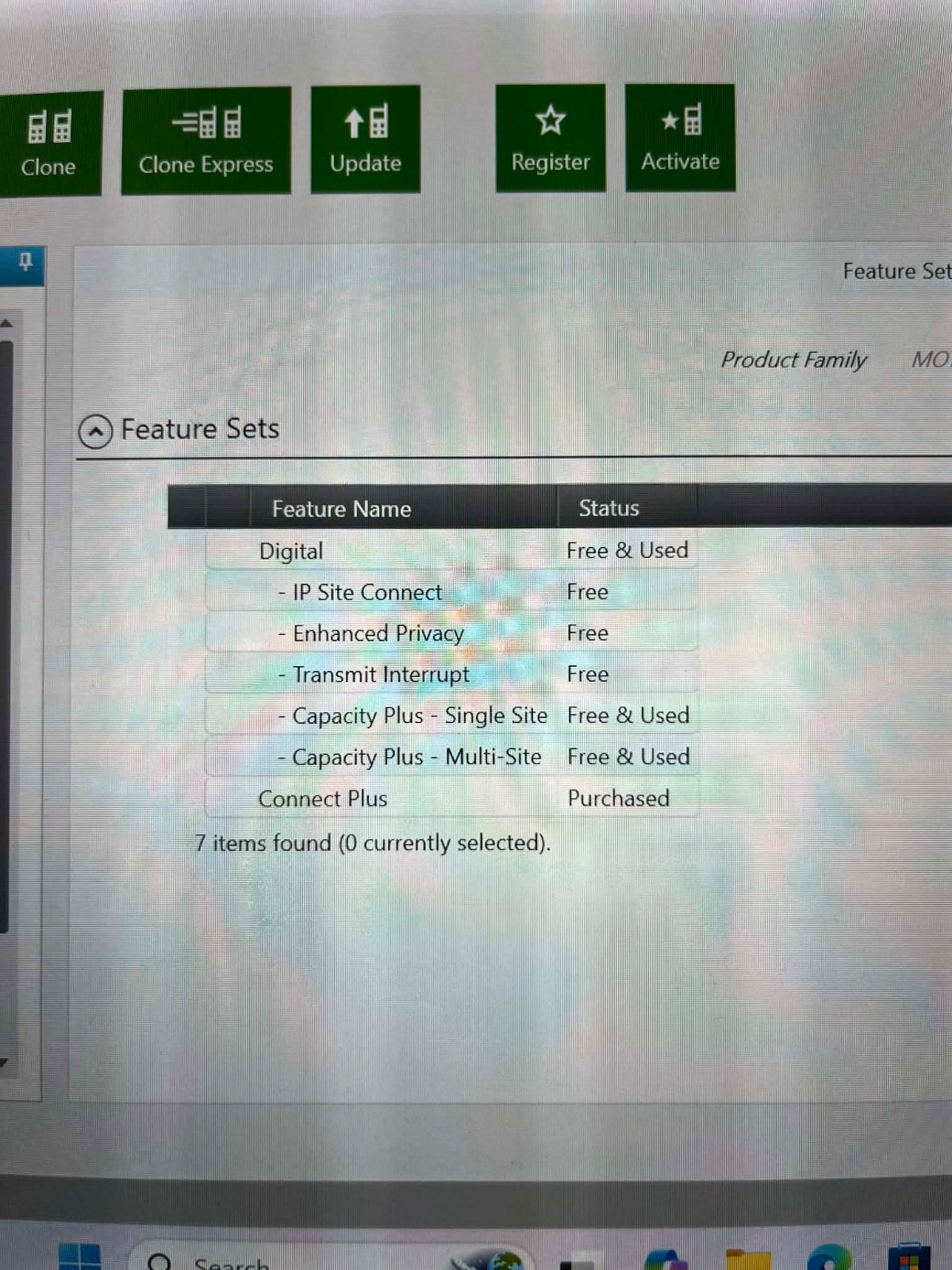 Motorola XPR 4550 VHF Mobile Radio Remote Head + Brick OEM Cables