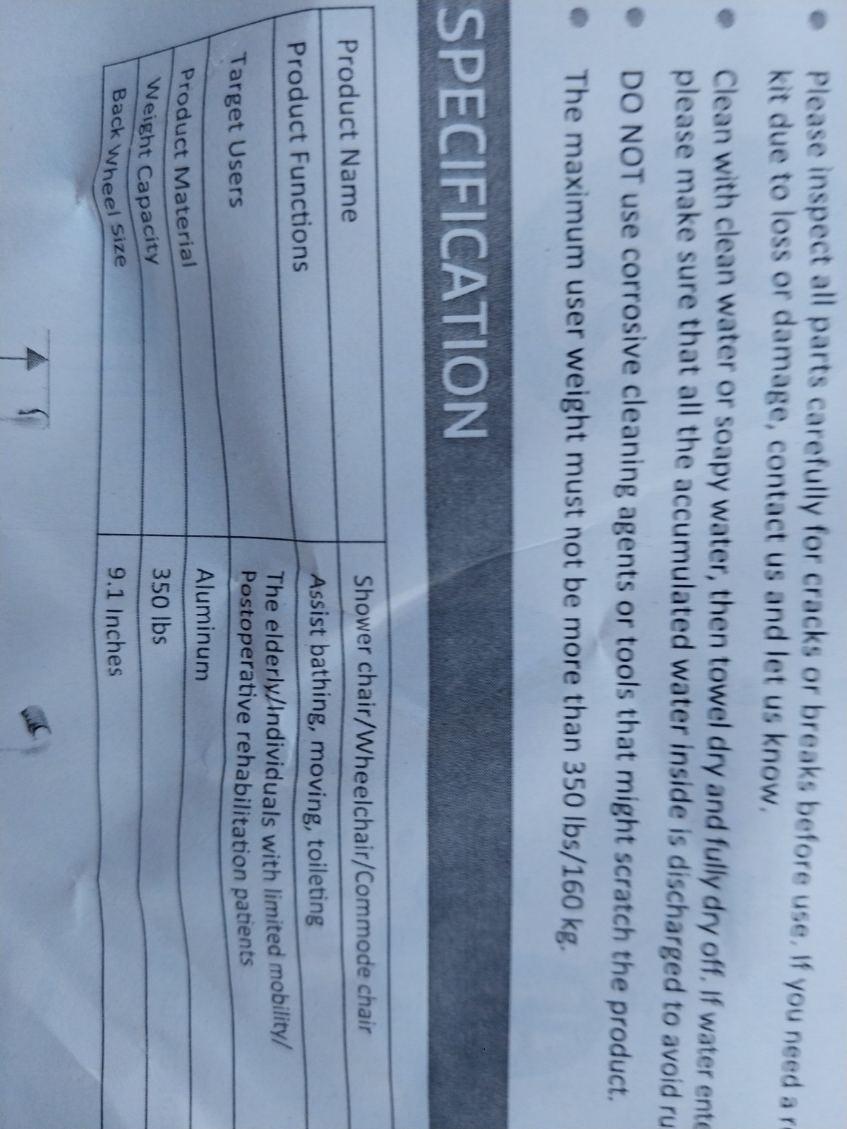 Eosprim Rolling Shower Chair with Arms 3-in-1 Bedside Commode with Wheels 350lb