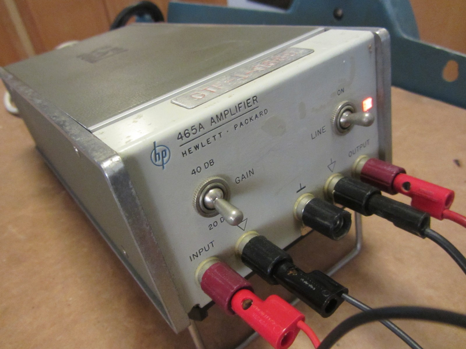 HP465A 5Hz-1Mhz Amplifier