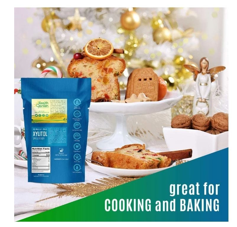 Health Garden Real Birch Xylitol All Natural Sweetener, 1.0 LB.....