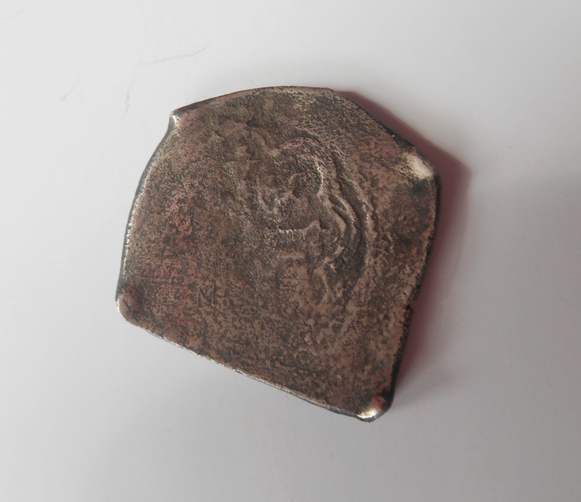 SHIPWRECK treasure 8 REALES coin HMS ASSOCIATION wreck c1679 SILVER COA ship COB