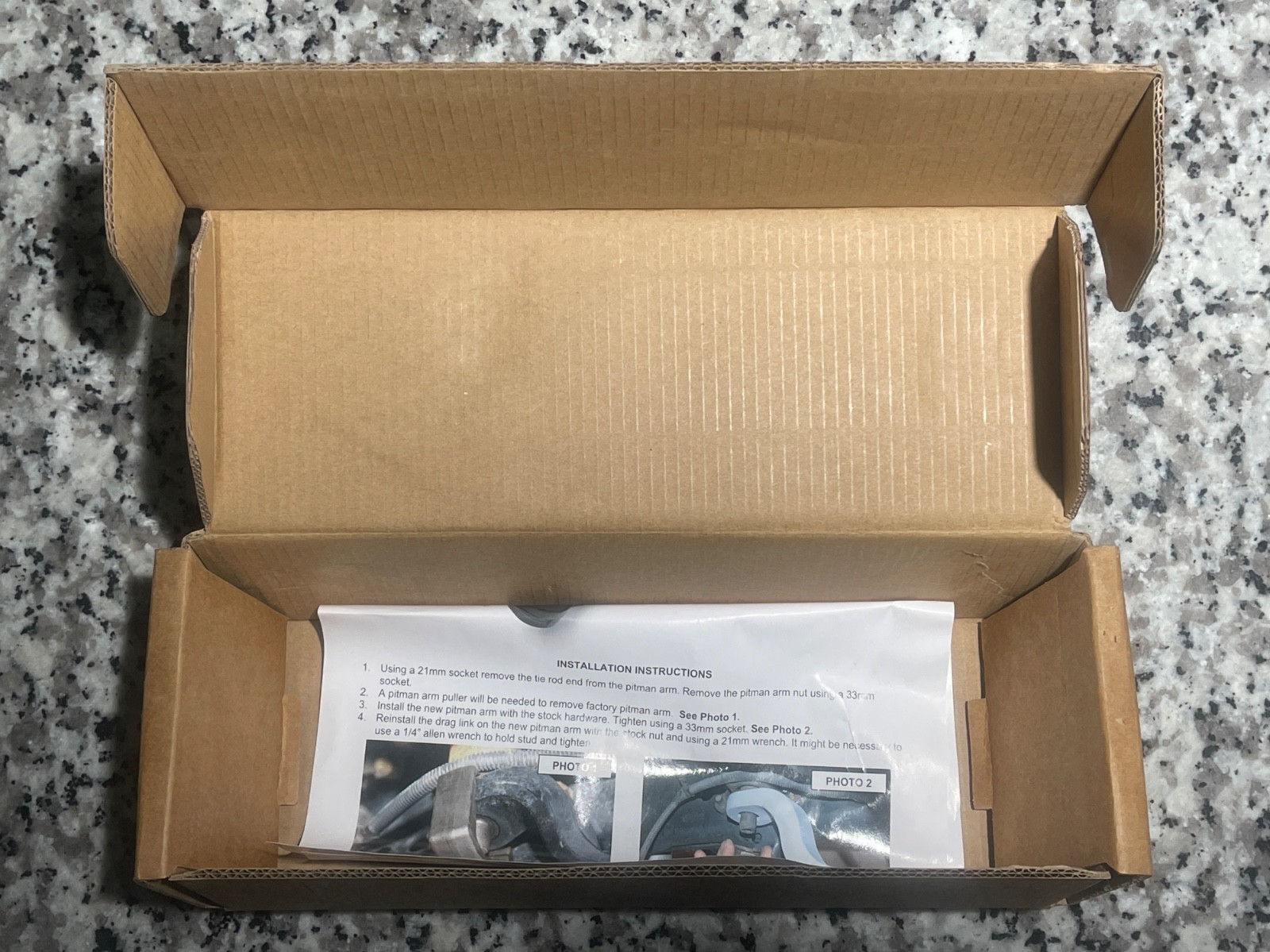 Rough Country Drop Pitman Arm for 2007-2018 Jeep Wrangler JK 3.5 to 6" lift 6618