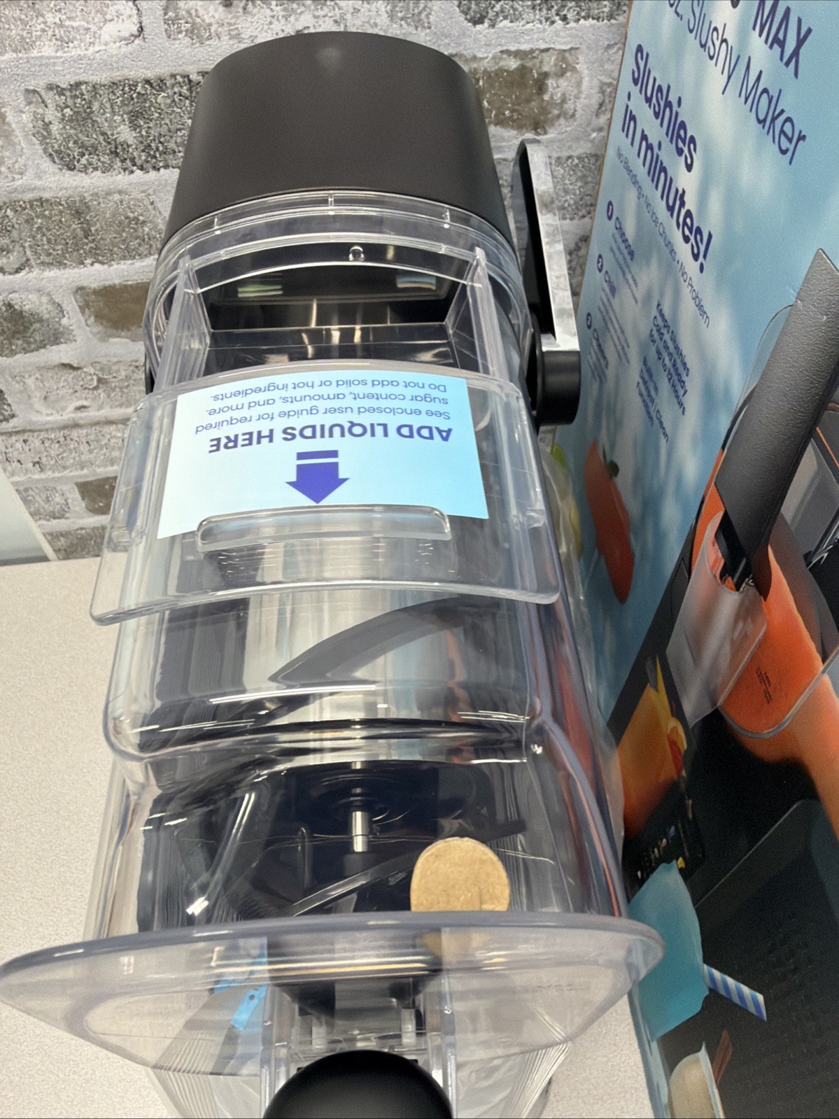 Iceman by Chefman Slush Ease 88 oz. Total / 64 oz. Drink Capacity Slushy Maker