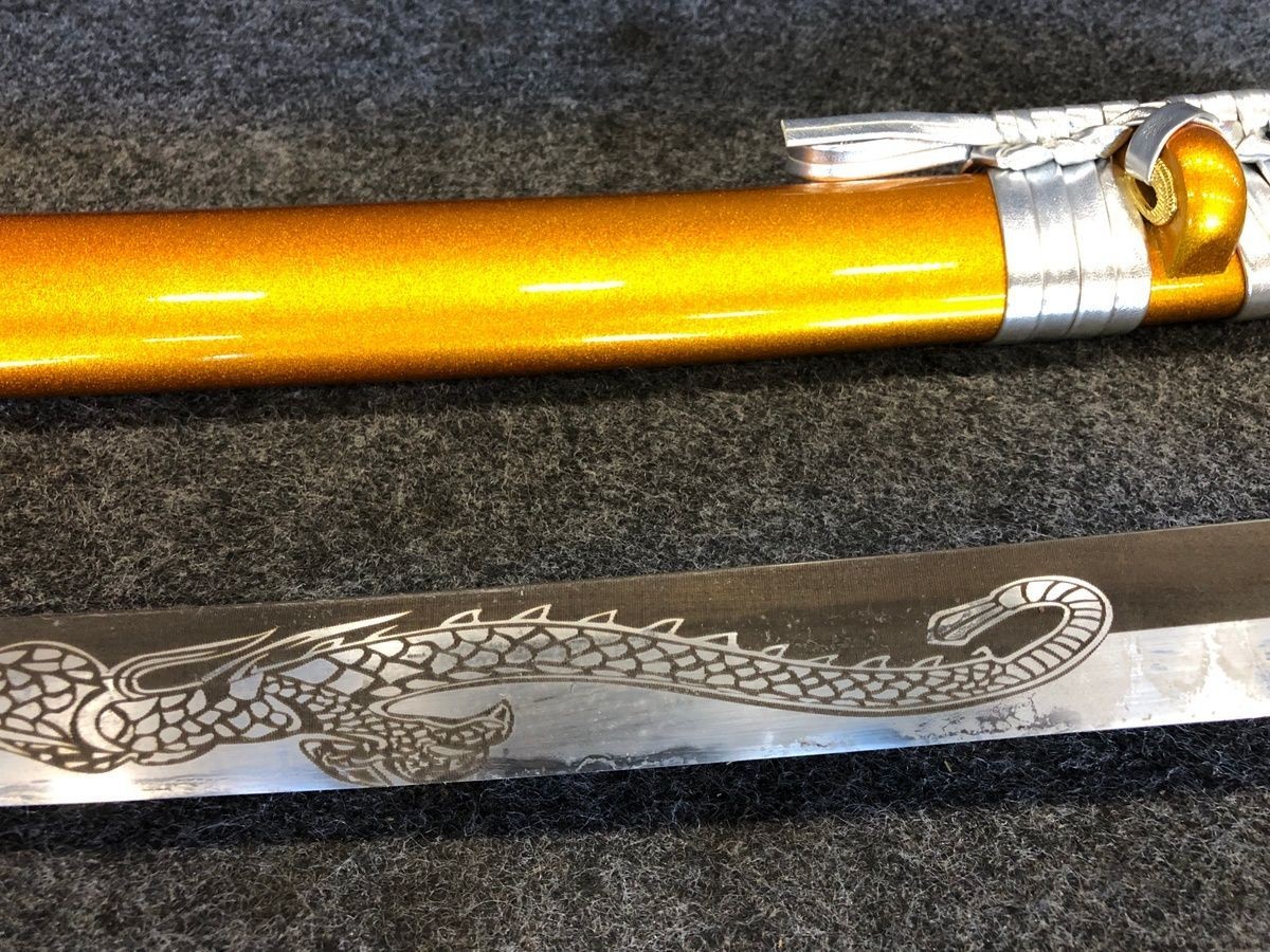 1045/1060 High Carbon Cold Steel Traditional Japanese Katana *