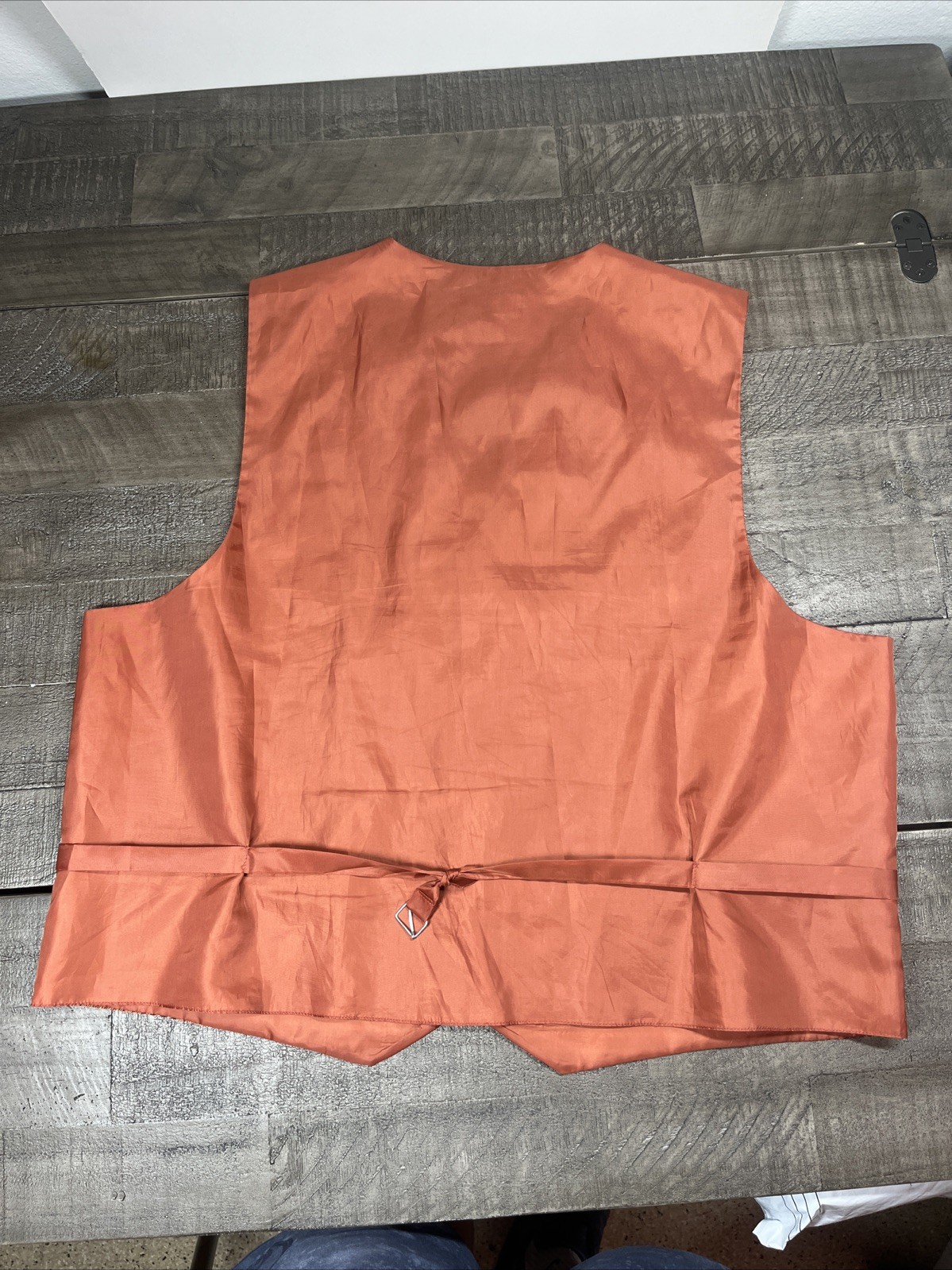 Tessori Milan Italy Vest Men's 3XL 5 Button Formal