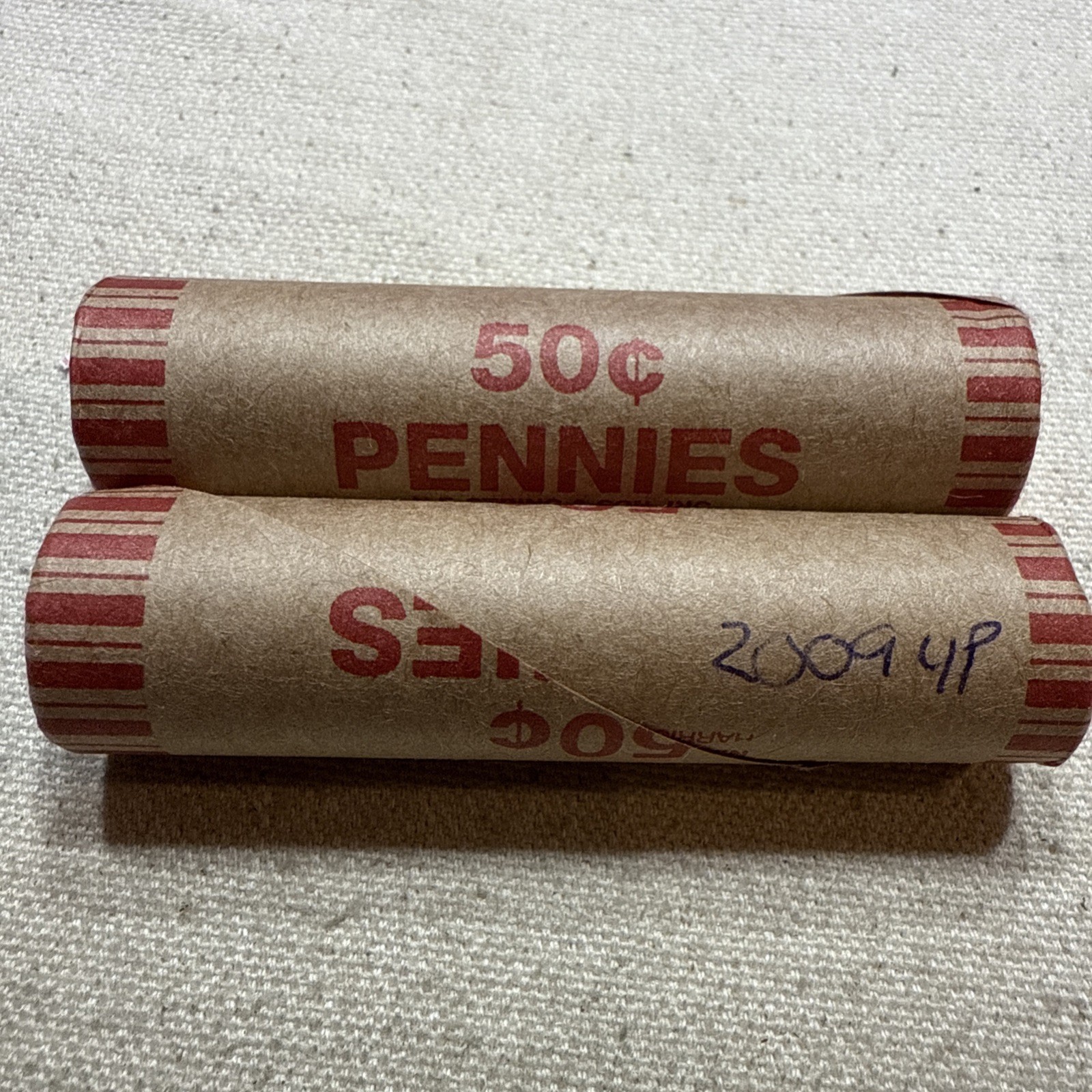 2009 P Variety 4 presidency 2 Lincoln Cent Uncirculated Rolls Lowest Mintages