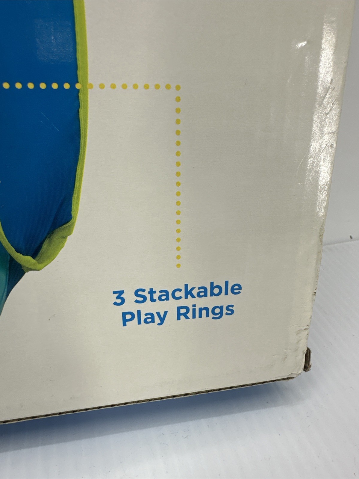 Stack N' Play Teal Inflatable Splash Mat with Removable Canopy 28" By SwimSchool