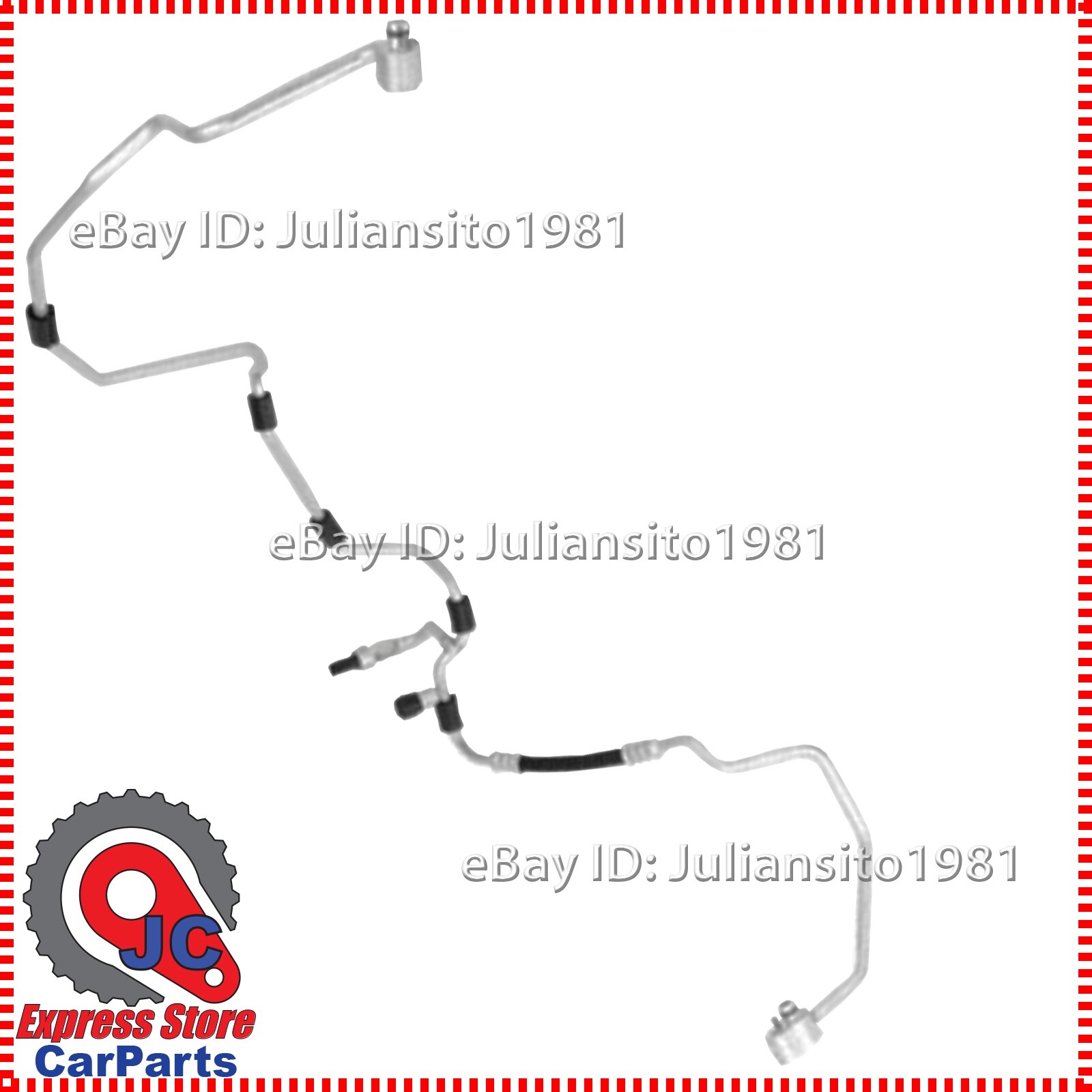 5C0820741Q VOLKSWAGEN GENUINE OEM JETTA AC REFRIGERANT LIQUID HOSE