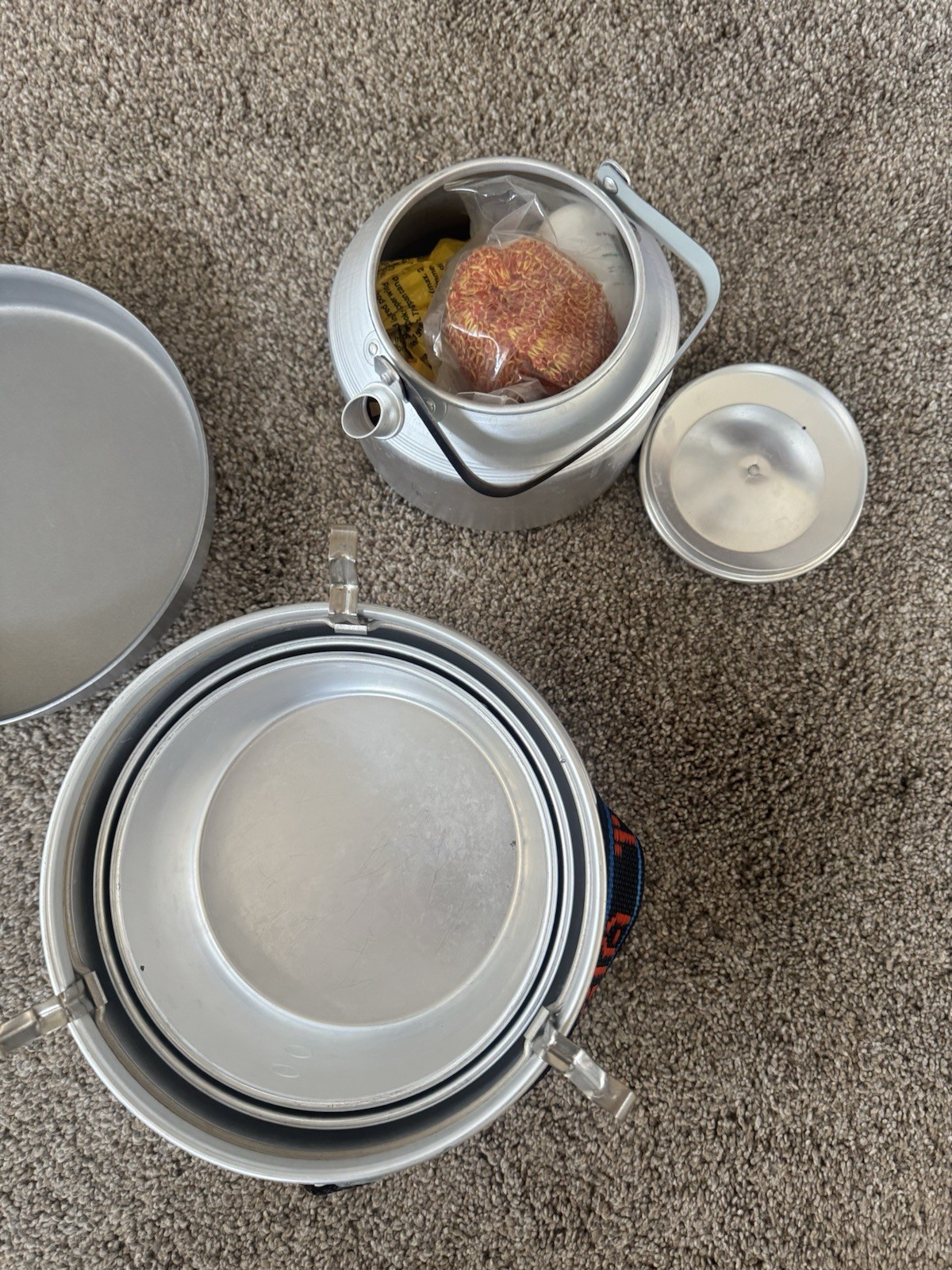 Trangia Cookware Set Camping Pots Alcohol Stove Accessories Made in Sweden 7 pcs