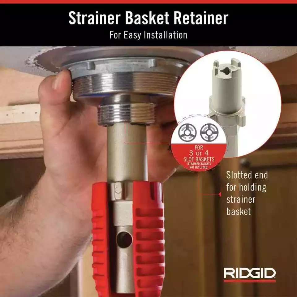 RIDGID EZ Change Plumbing Wrench Faucet Installation and Removal Tool