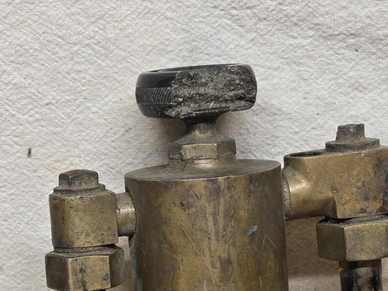 Antique Brass Lunkenheimer Senior Lubricator Oiler Hit Miss Steam Engine