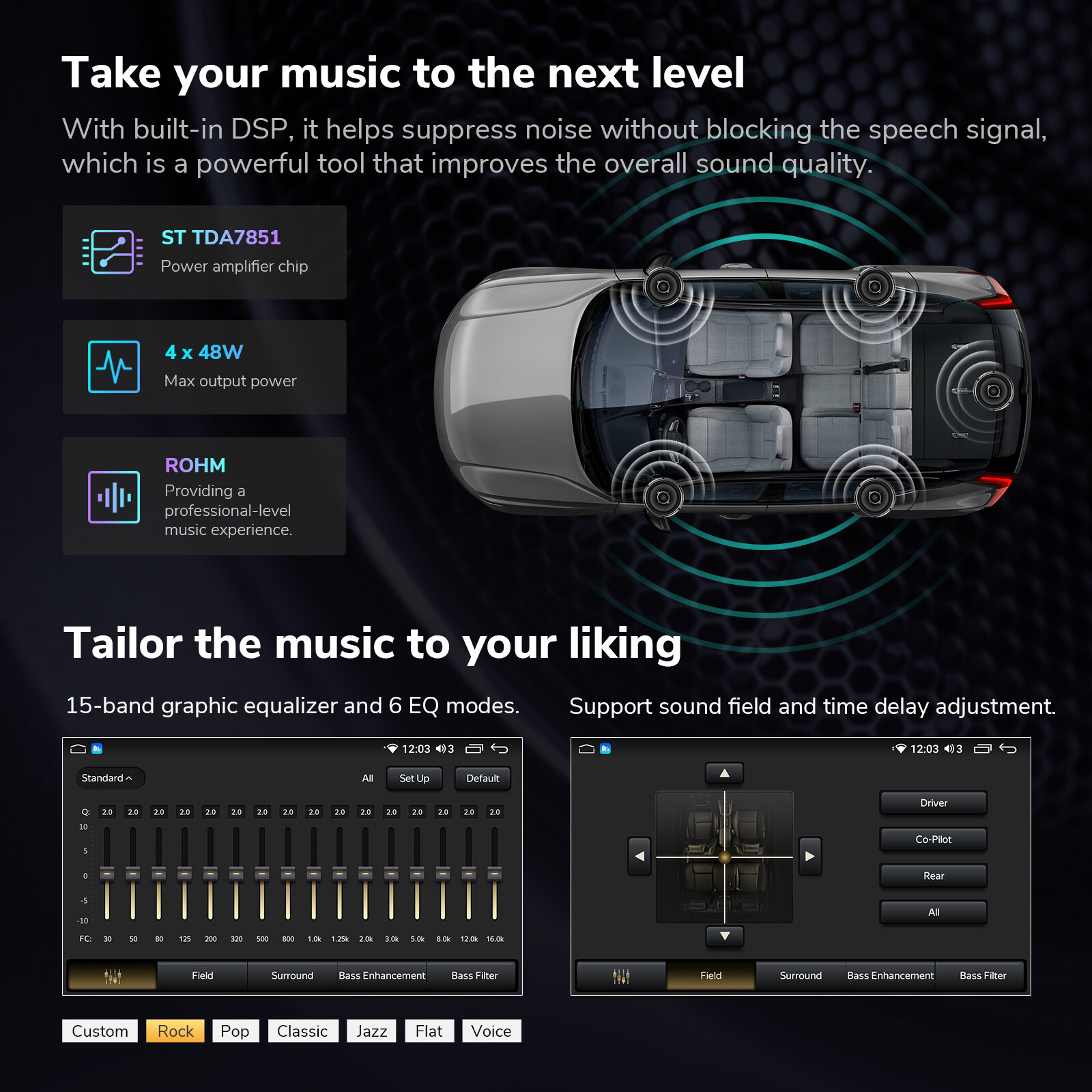 CAM+Car Stereo Android 12 8Core 4+64 For GMC Chevrolet Chevy Yukon Sierra Acadia