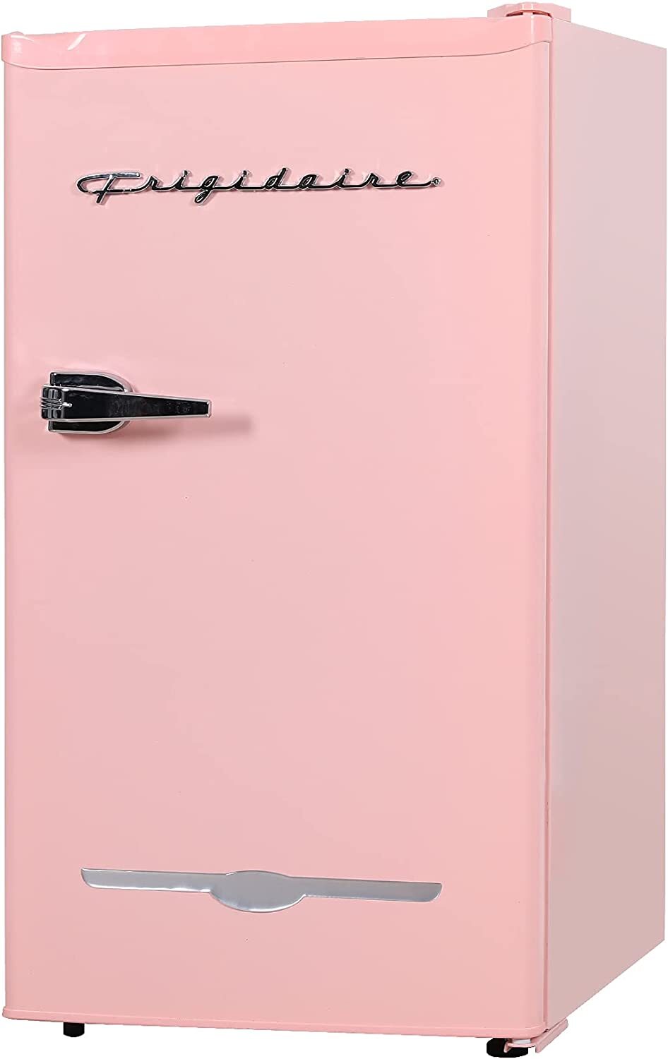 Retro Pink Mini Fridge Retro 3.2 cu ft Girls Dorm Office Compact Refrigerator
