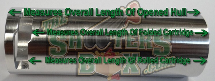 12GA 2 3/4" Chamber Case & Ammunition Gauge - PATENTED - Free Ship!