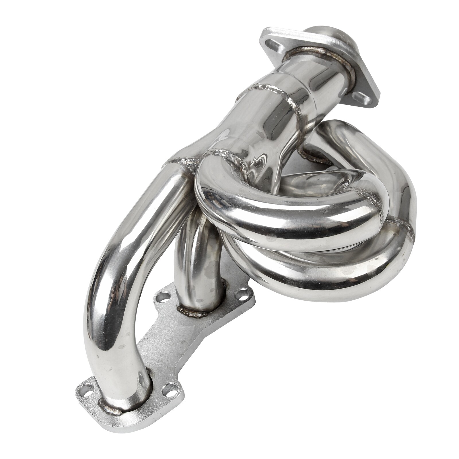 Fits Ford 1997-2003 F-150 F250 4.6L V8 Stainless Steel Shorty Manifold Header