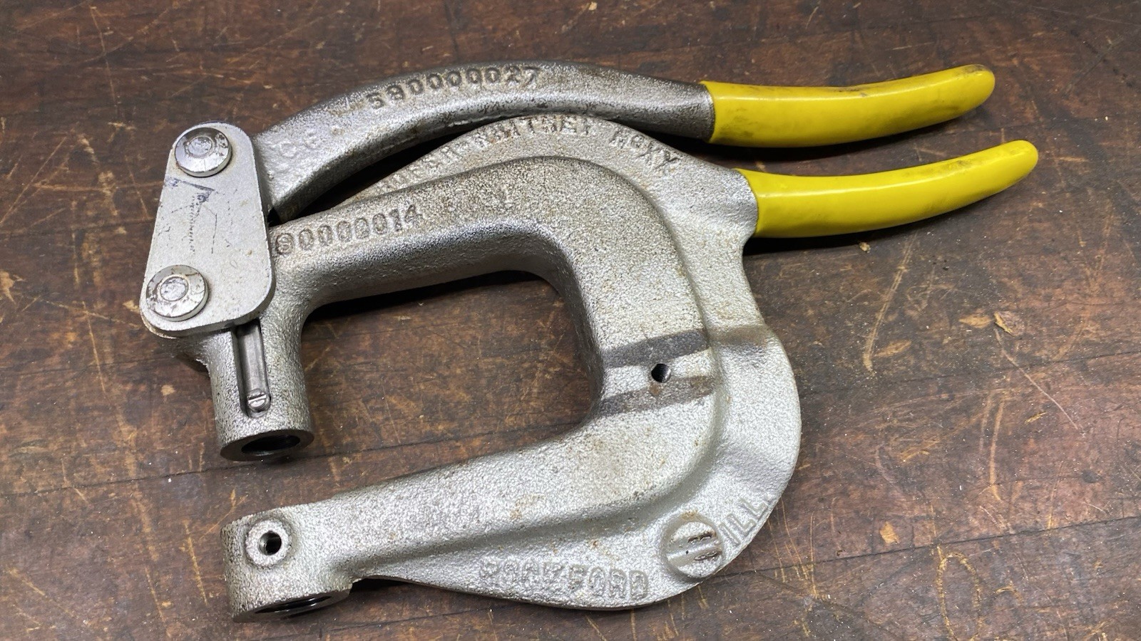 Roper Whitney No.XX Hand Punch Used Tool with Free Shipping