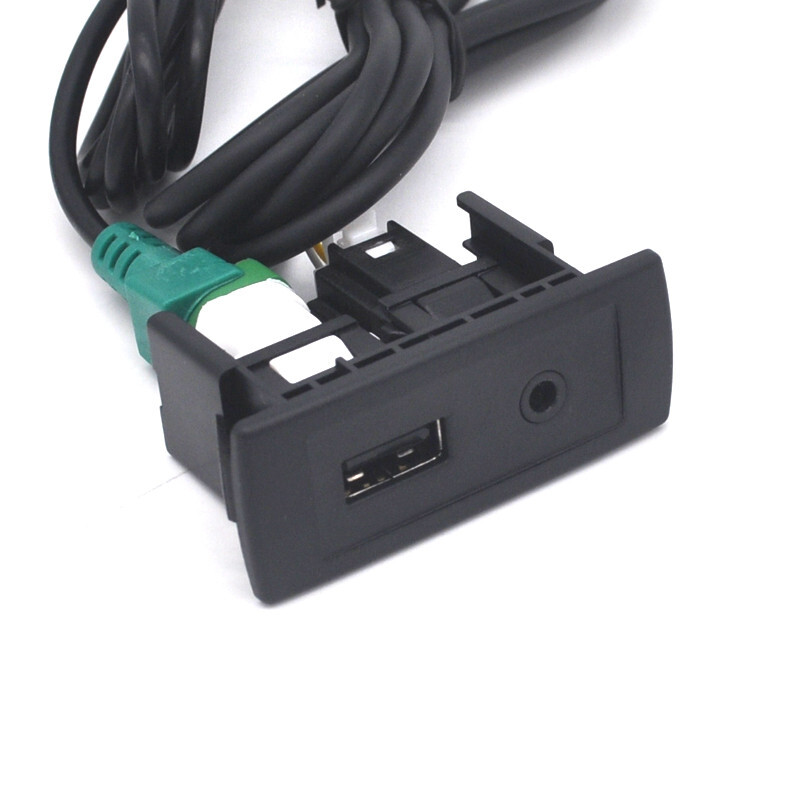 Retrofit USB AUX Switch socket cable Kit For Mercedes Sprinter W609 Vito viano