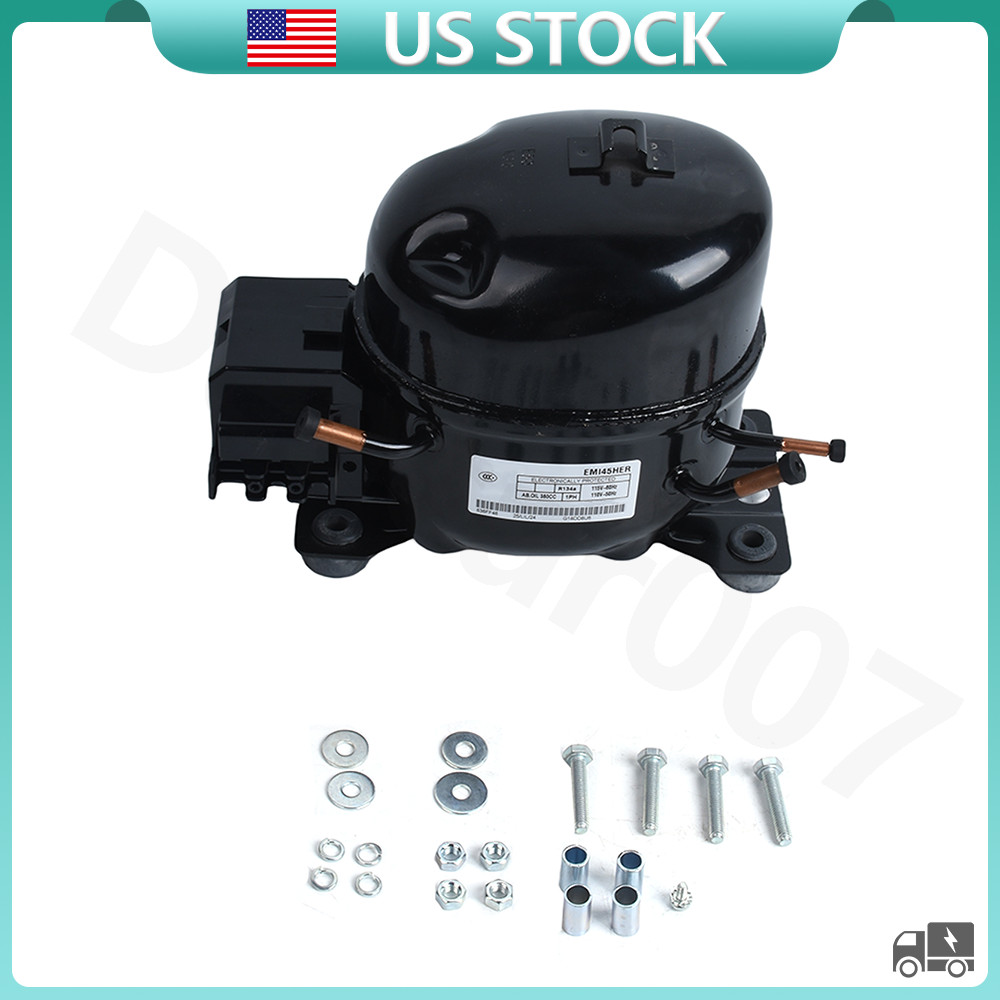 Compressor Assembly R-134A 115V 60Hz For Sub Zero Embraco EMU30HSC 700-6959